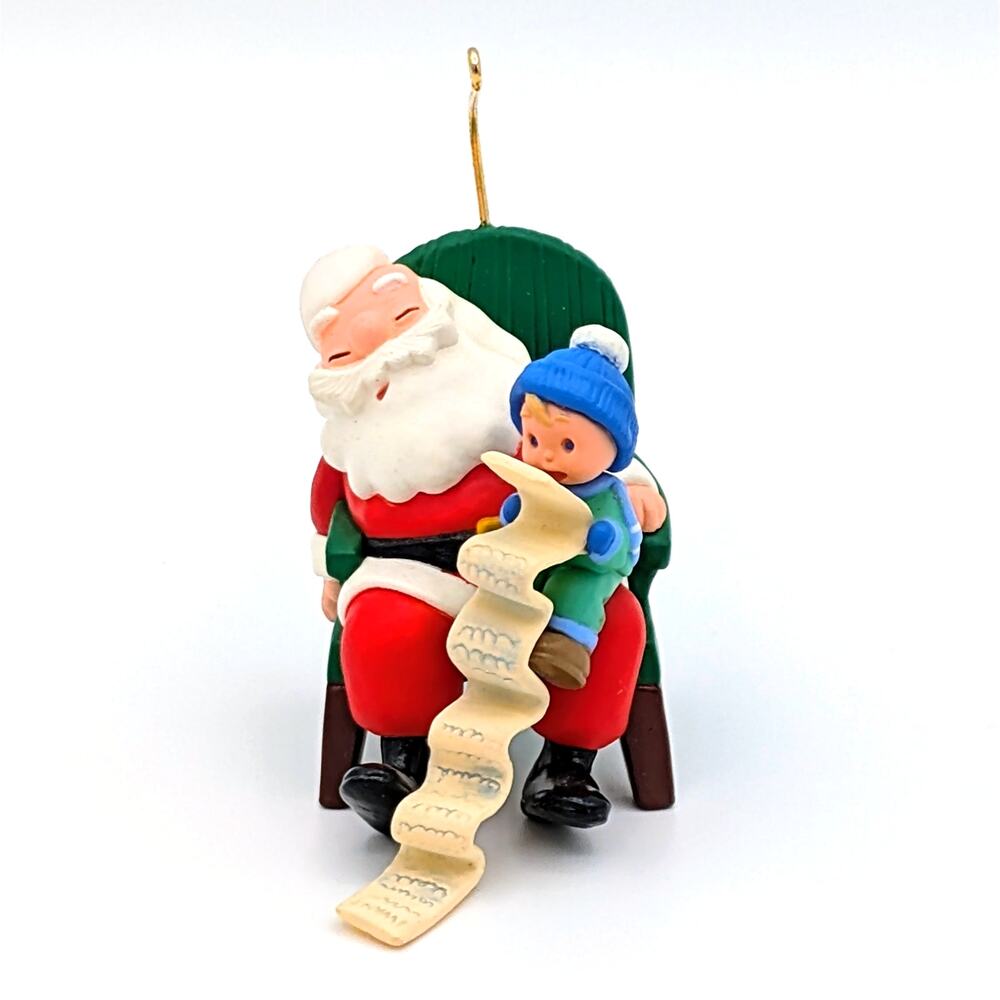 Vintage 1995 Hallmark Keepsake Ornament Dream On Sleeping Santa Claus Retired